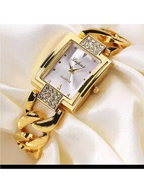 Luxury steel Gold Women's Watch
